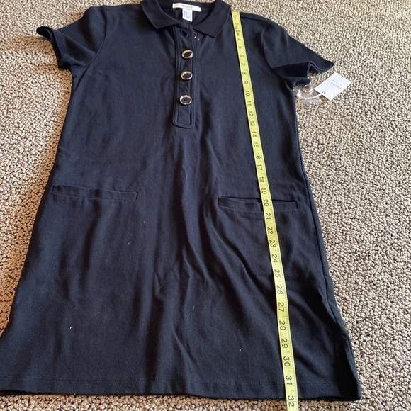 NWT Forever21 Black Collared T-Shirt Dress Size Small - Picture 8 of 9